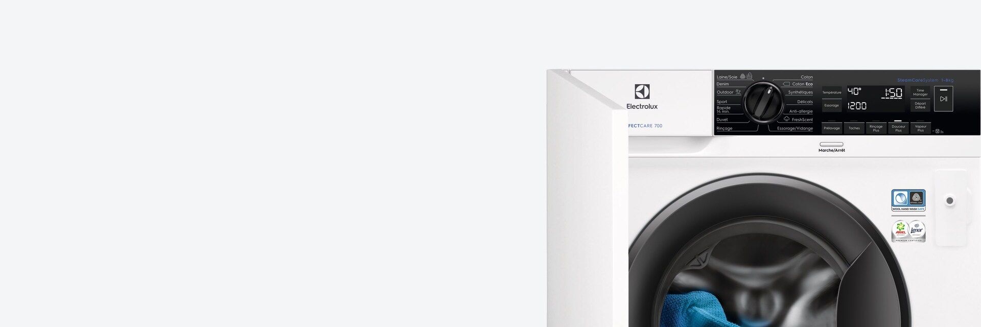 Вбудована пральна машина Electrolux
